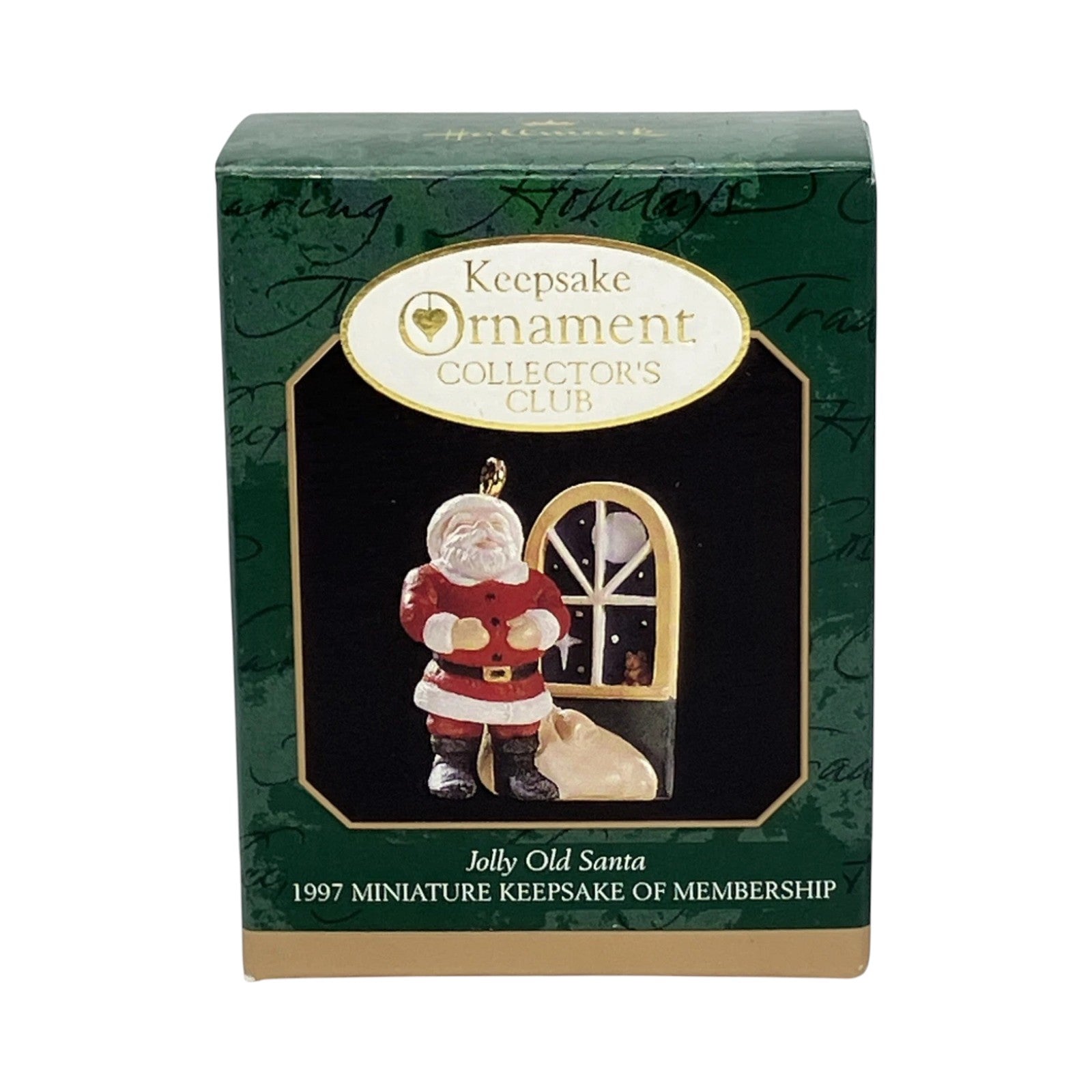 1997 Jolly Old Santa Hallmark Ornament (Santa Claus) QXC5145 Image2