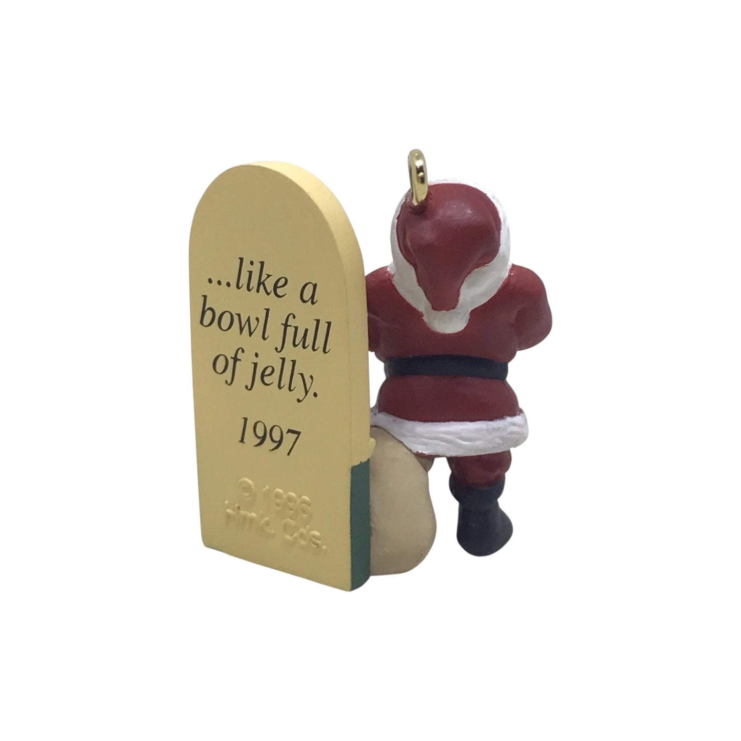 1997 Jolly Old Santa Hallmark Ornament (Santa Claus) QXC5145 Image6