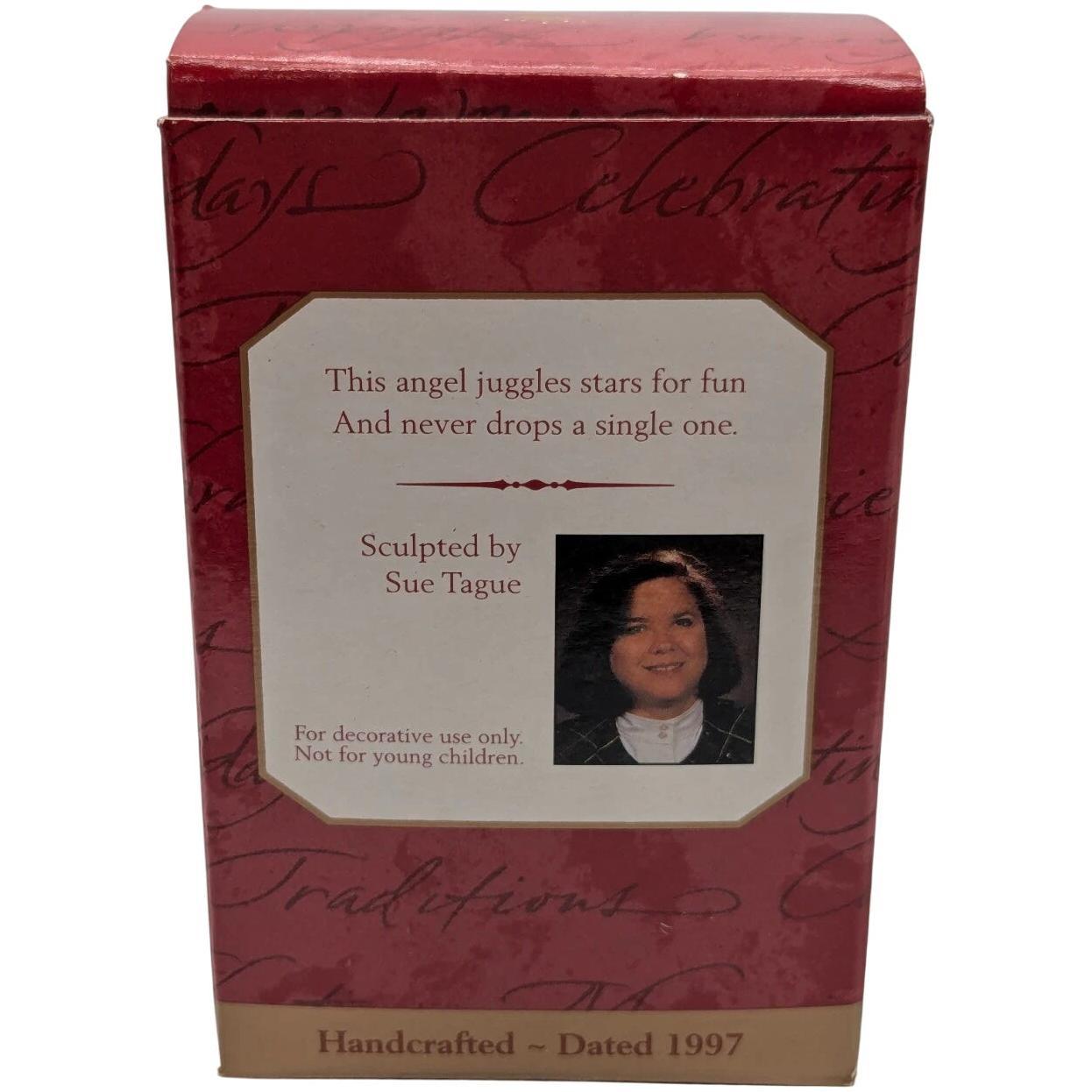 1997 Juggling Stars Hallmark Ornament (Angel) QX6595