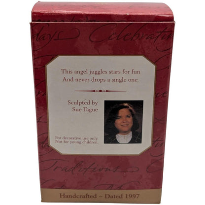 1997 Juggling Stars Hallmark Ornament (Angel) QX6595