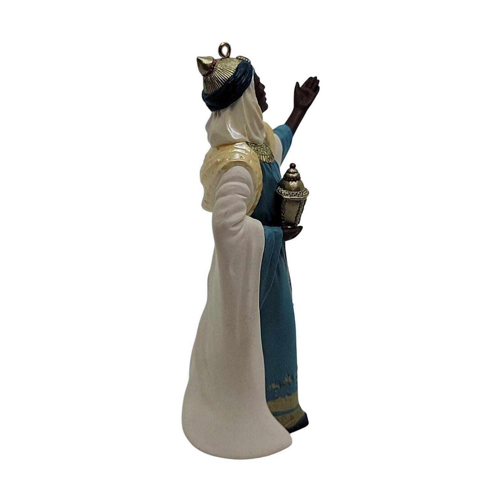 1997 King Noor-First King Hallmark Ornament (African American Nativity) QX6552 Image3