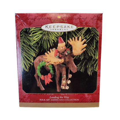 1997 Leading the Way Hallmark Ornament (Folk Art Americana) QX6782