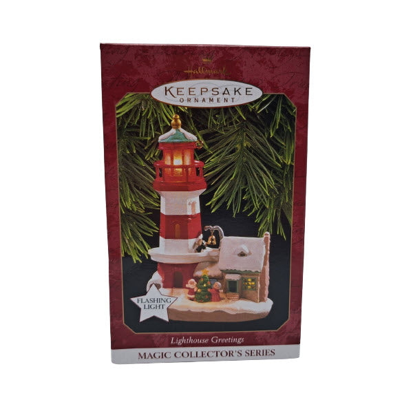 1997 Lighthouse Greetings Hallmark Ornament (Lighthouse Greetings) QLX7442