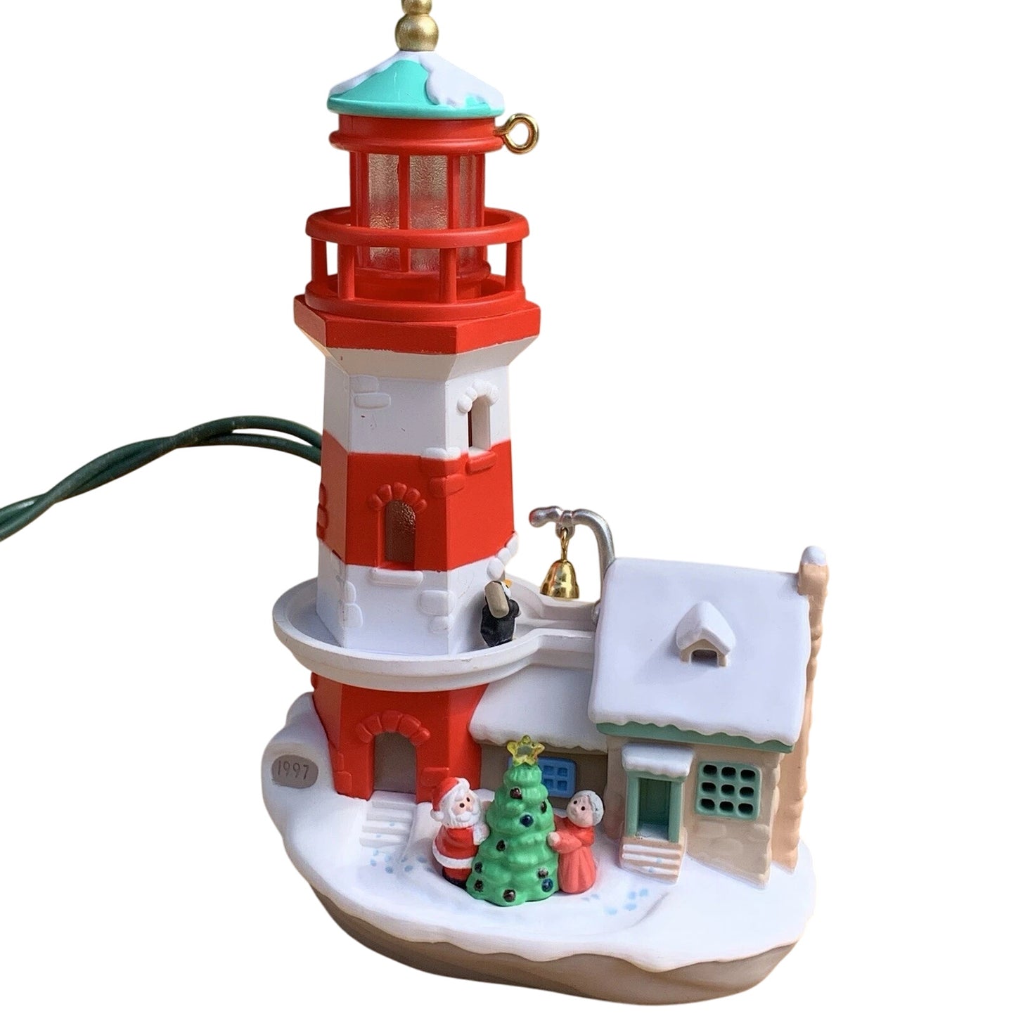 1997 Lighthouse Greetings Hallmark Ornament (Lighthouse Greetings) QLX7442 Image3