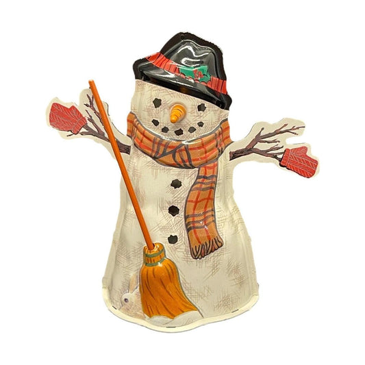 1997 Meadow Snowman Hallmark Ornament (Snowmen) QX6715 Image1