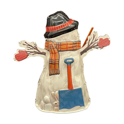 1997 Meadow Snowman Hallmark Ornament (Snowmen) QX6715 Image3