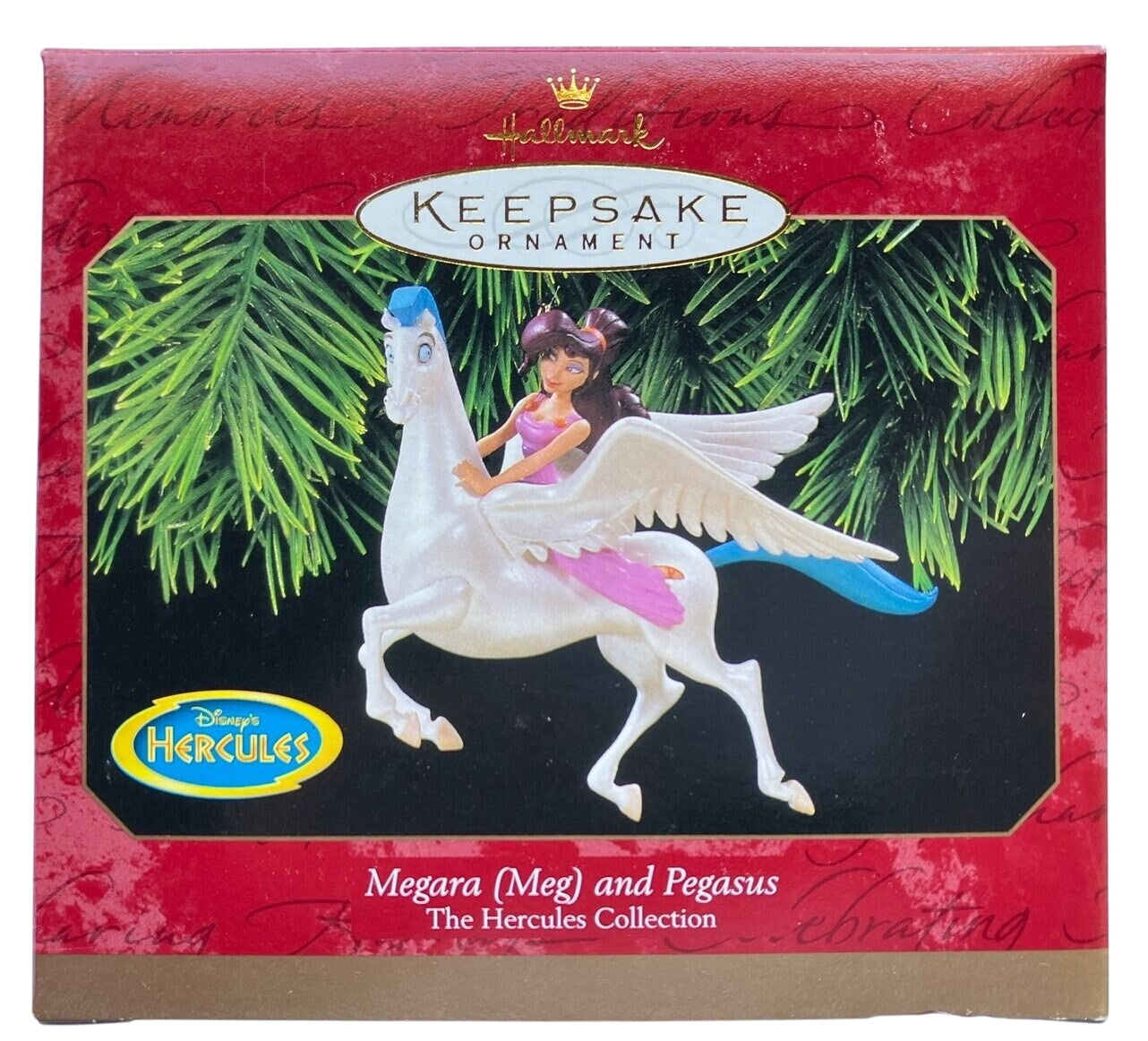 1997 Megara & Pegasus Hallmark Ornament (Hercules) QXI4012