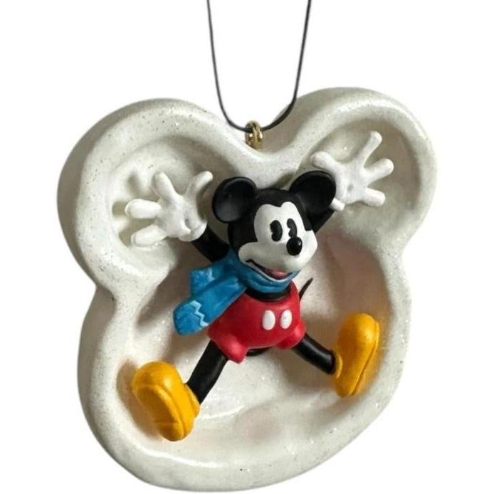 1997 Mickey's Snow Angel Hallmark Ornament (Mickey Mouse & Friends) QXD4035