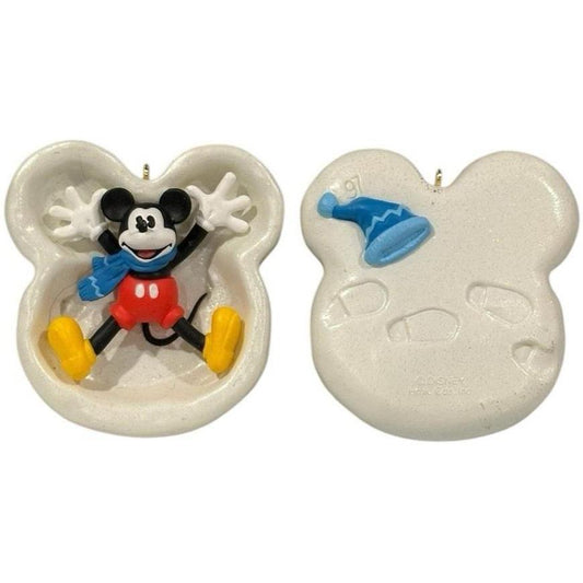 1997 Mickey's Snow Angel Hallmark Ornament (Mickey Mouse & Friends) QXD4035