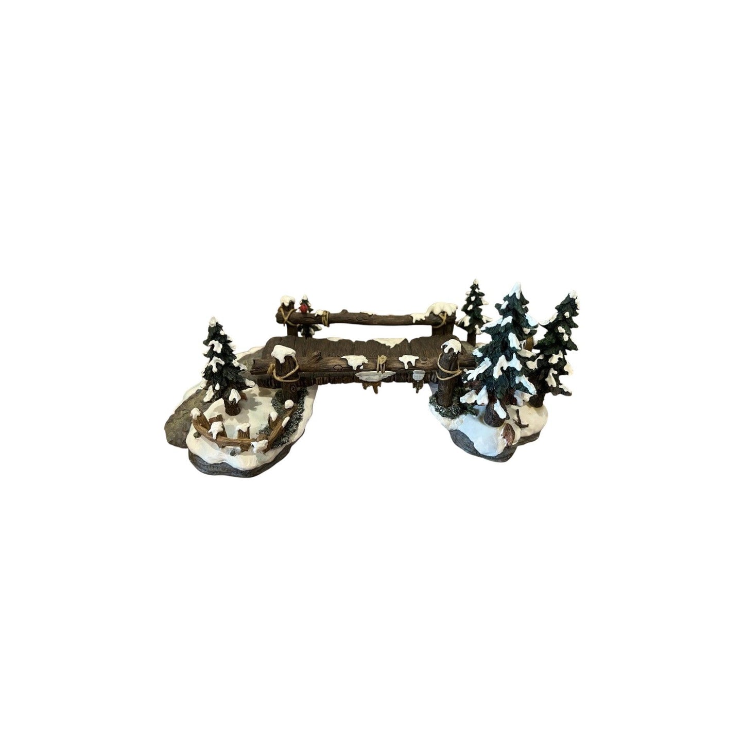 1997 Mill Creek Wooden Bridge Village Accessories Department 56 52653 Image3