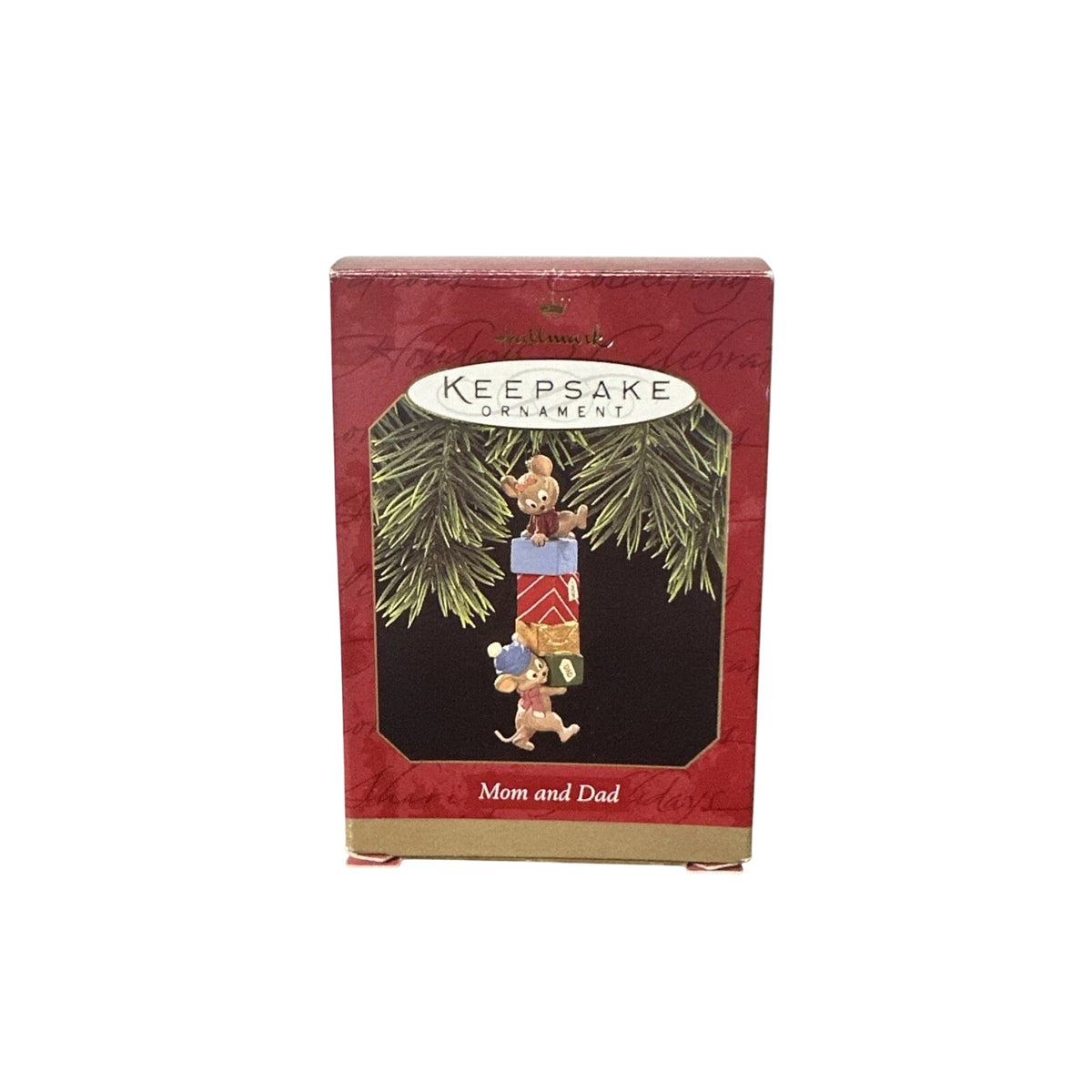 1997 Mom and Dad Hallmark Ornament (Family) QX6522 Image2