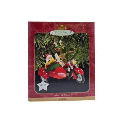 1997 Motorcycle Chums Hallmark Ornament (Reindeer) QLX7495 Image2