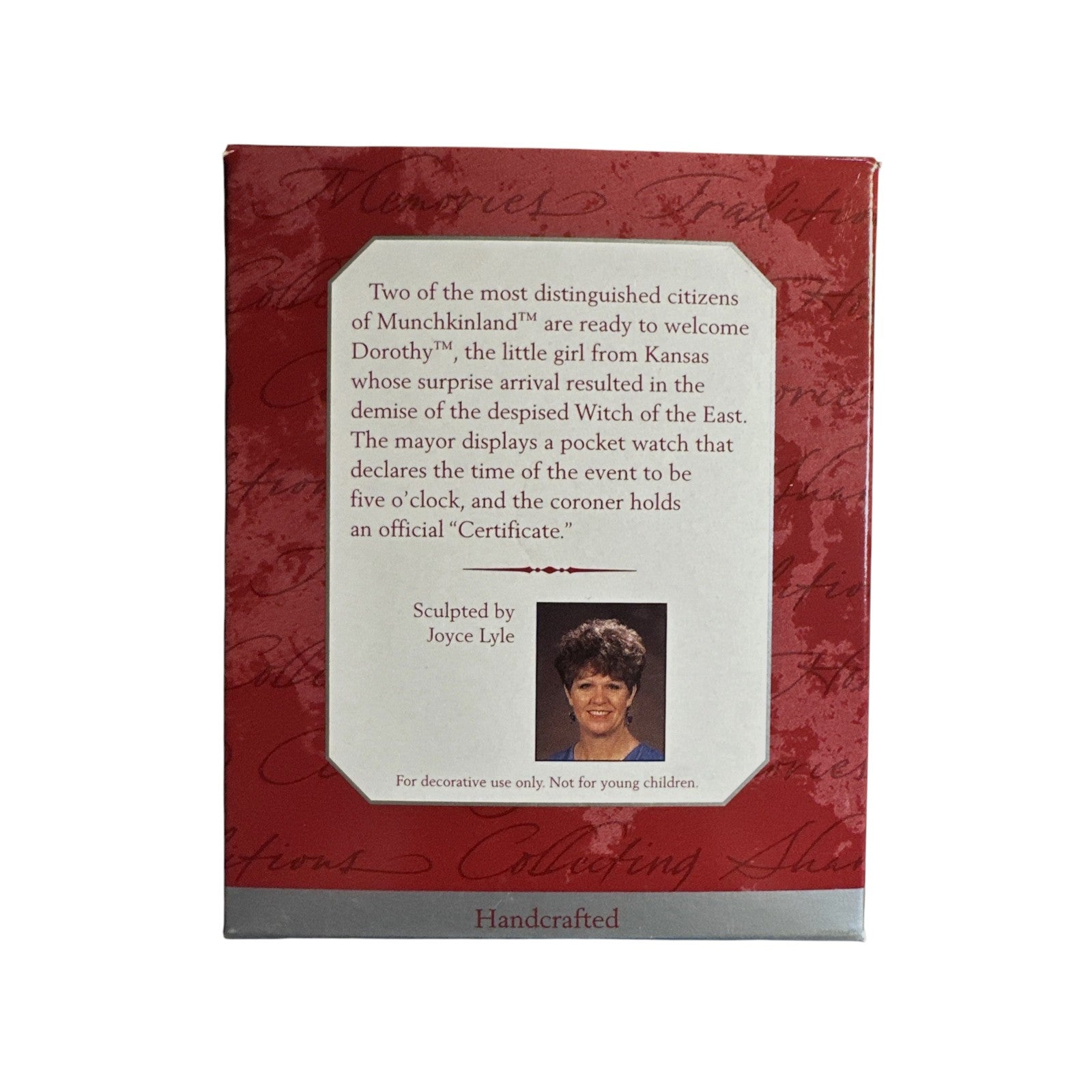 1997 Munchkinland Mayor and Coroner Hallmark Ornament (The Wizard of Oz) QX6463 Image4
