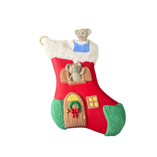 1997 New Home Hallmark Ornament (Mice) QX6652