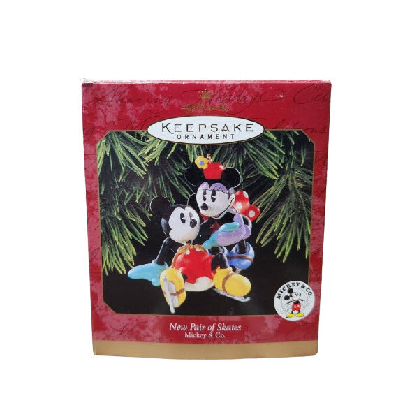 1997 New Pair of Skates Hallmark Ornament (Mickey & Co.) QXD3032