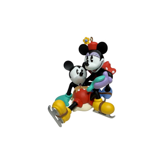 1997 New Pair of Skates Hallmark Ornament (Mickey & Co.) QXD3032 Image1