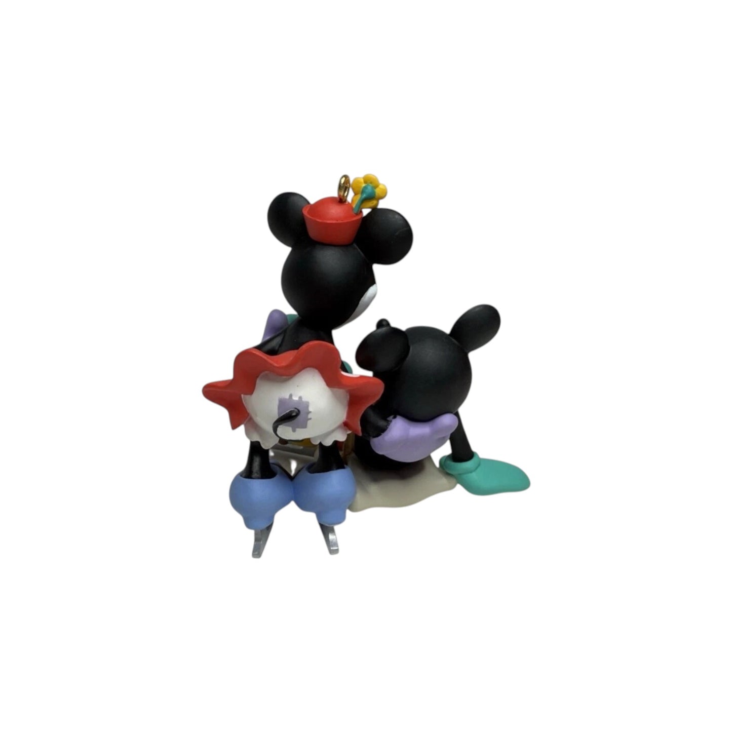 1997 New Pair of Skates Hallmark Ornament (Mickey & Co.) QXD3032 Image4
