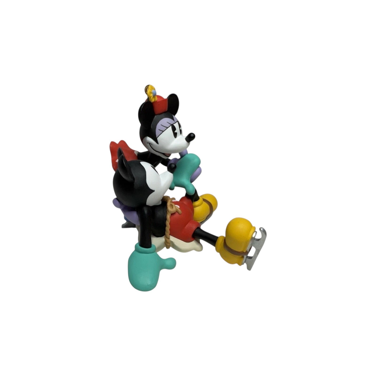 1997 New Pair of Skates Hallmark Ornament (Mickey & Co.) QXD3032 Image5