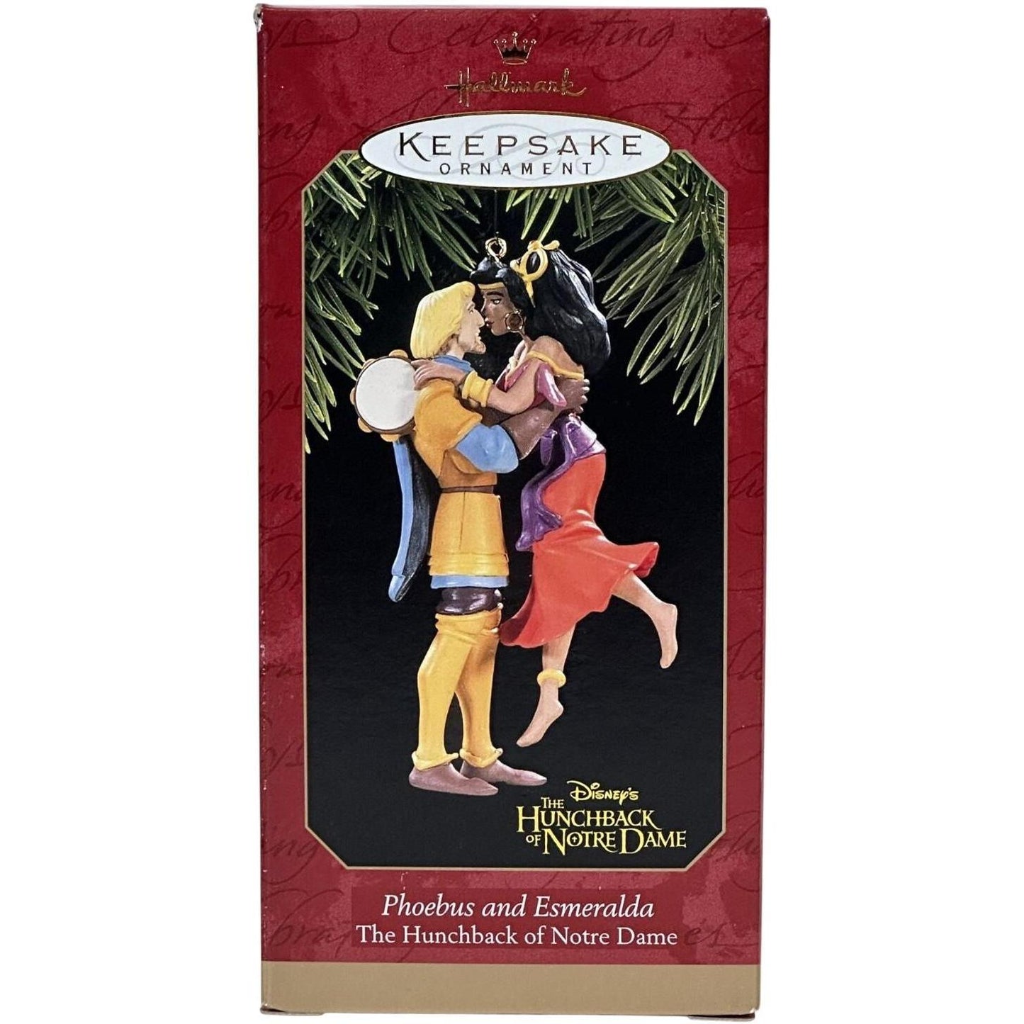 1997 Phoebus and Esmeralda Hallmark Ornament (The Hunchback of Notre Dame) QXD6344