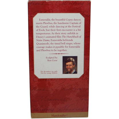 1997 Phoebus and Esmeralda Hallmark Ornament (The Hunchback of Notre Dame) QXD6344