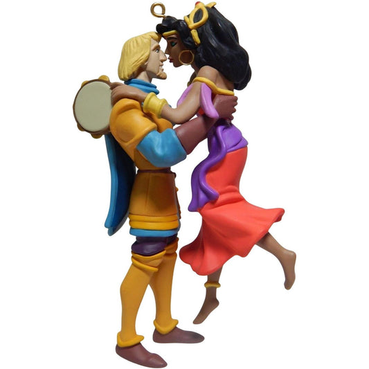 1997 Phoebus and Esmeralda Hallmark Ornament (The Hunchback of Notre Dame) QXD6344