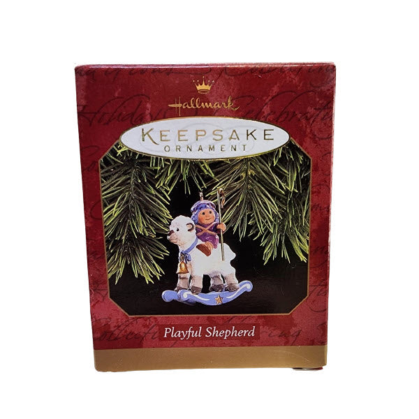 1997 Playful Shepherd Hallmark Ornament (Shepherd) QX6592