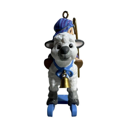 1997 Playful Shepherd Hallmark Ornament (Shepherd) QX6592 Image4