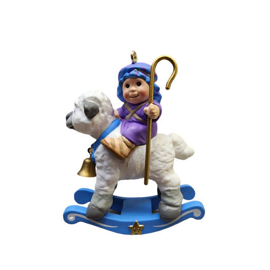 1997 Playful Shepherd Hallmark Ornament (Shepherd) QX6592