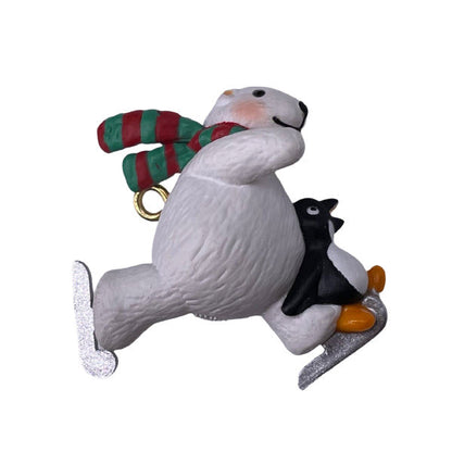 1997 Polar Buddies Hallmark Ornament (Polar Bear) QXM4332