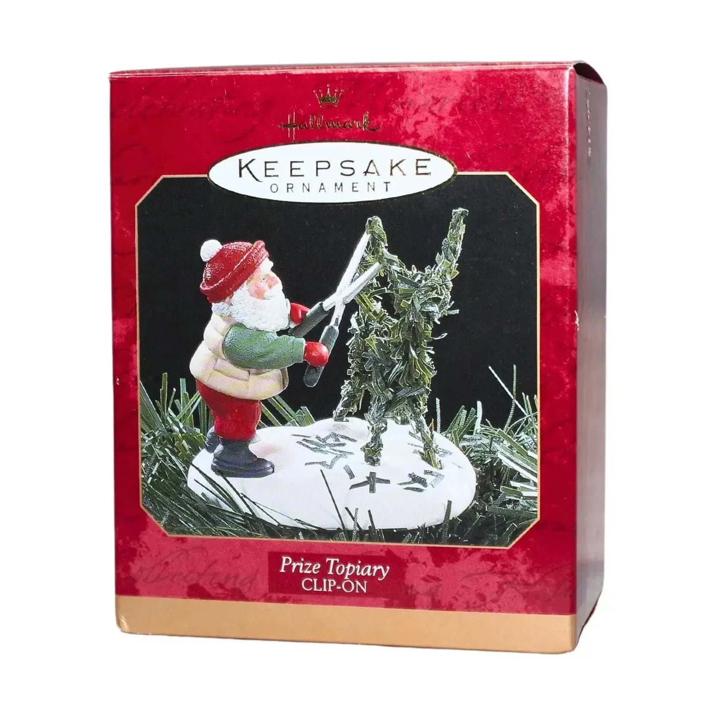 1997 Prize Topiary Hallmark Ornament (Clip-On) QX6675 Image2