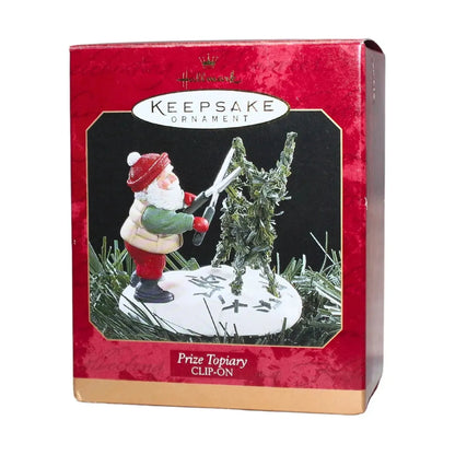 1997 Prize Topiary Hallmark Ornament (Clip-On) QX6675 Image2