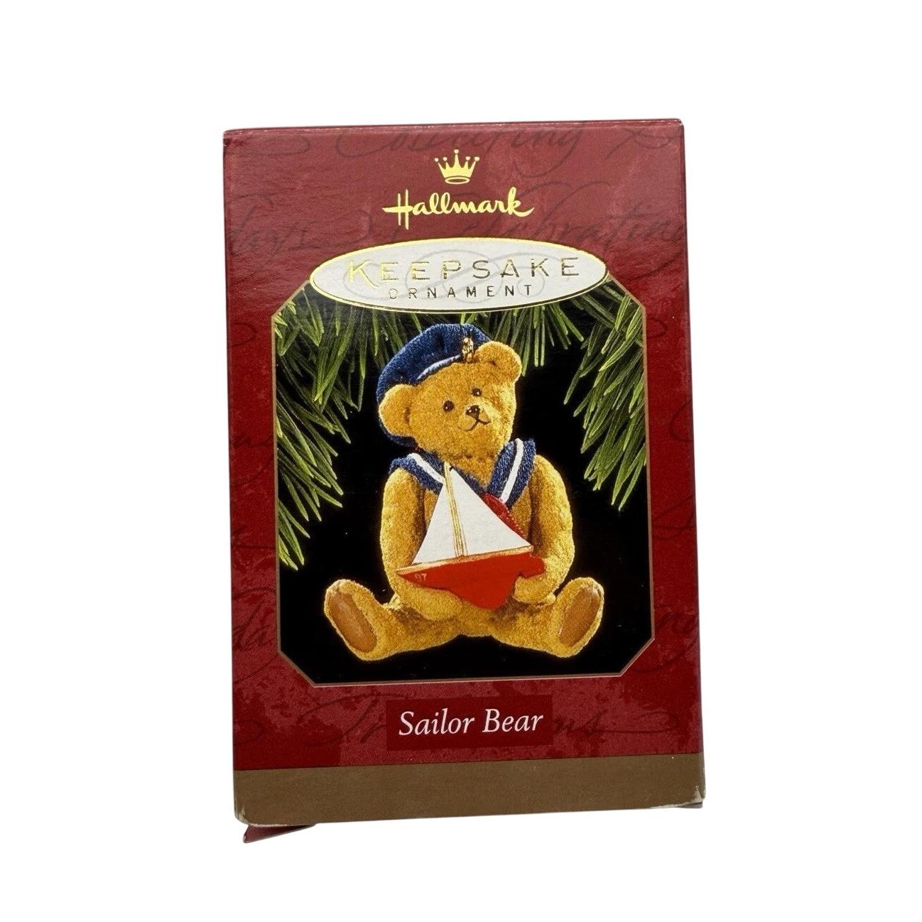 1997 Sailor Bear Hallmark Ornament (Teddy Bear) QX6765 Image2