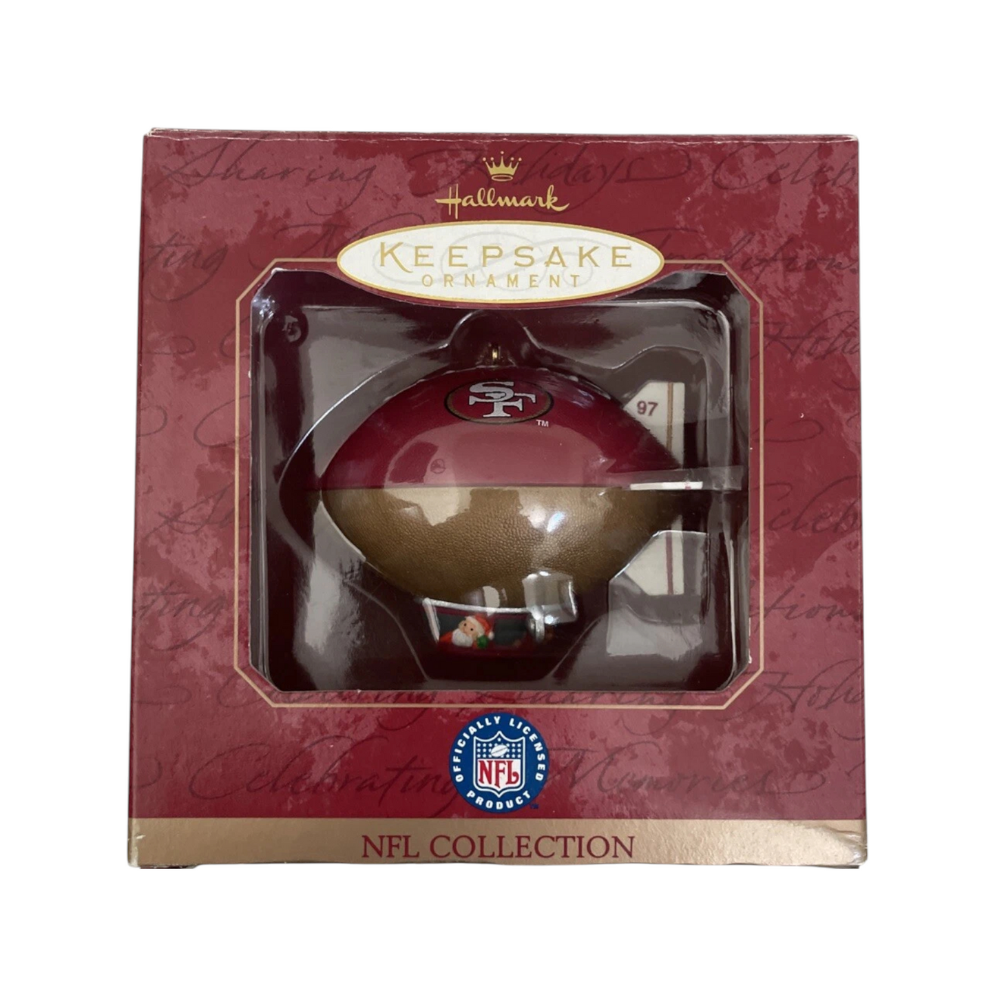 1997 San Francisco 49ers Hallmark Ornament (NFL) QSR5522