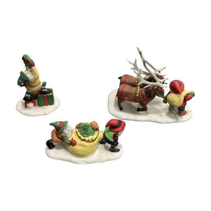 1997 Santa’s Little Helpers Set of 3 – North Pole Series Department 56 1355111 Image7