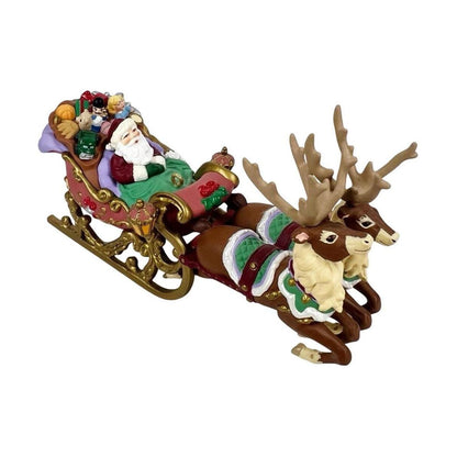 1997 Santa's Magical Sleigh Hallmark Ornament (Artist's Studio Collection) QX6672 Image1
