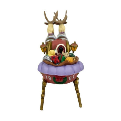 1997 Santa's Magical Sleigh Hallmark Ornament (Artist's Studio Collection) QX6672 Image5
