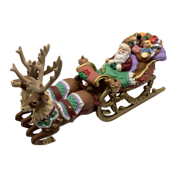 1997 Santa's Magical Sleigh Hallmark Ornament (Artist's Studio Collection) QX6672