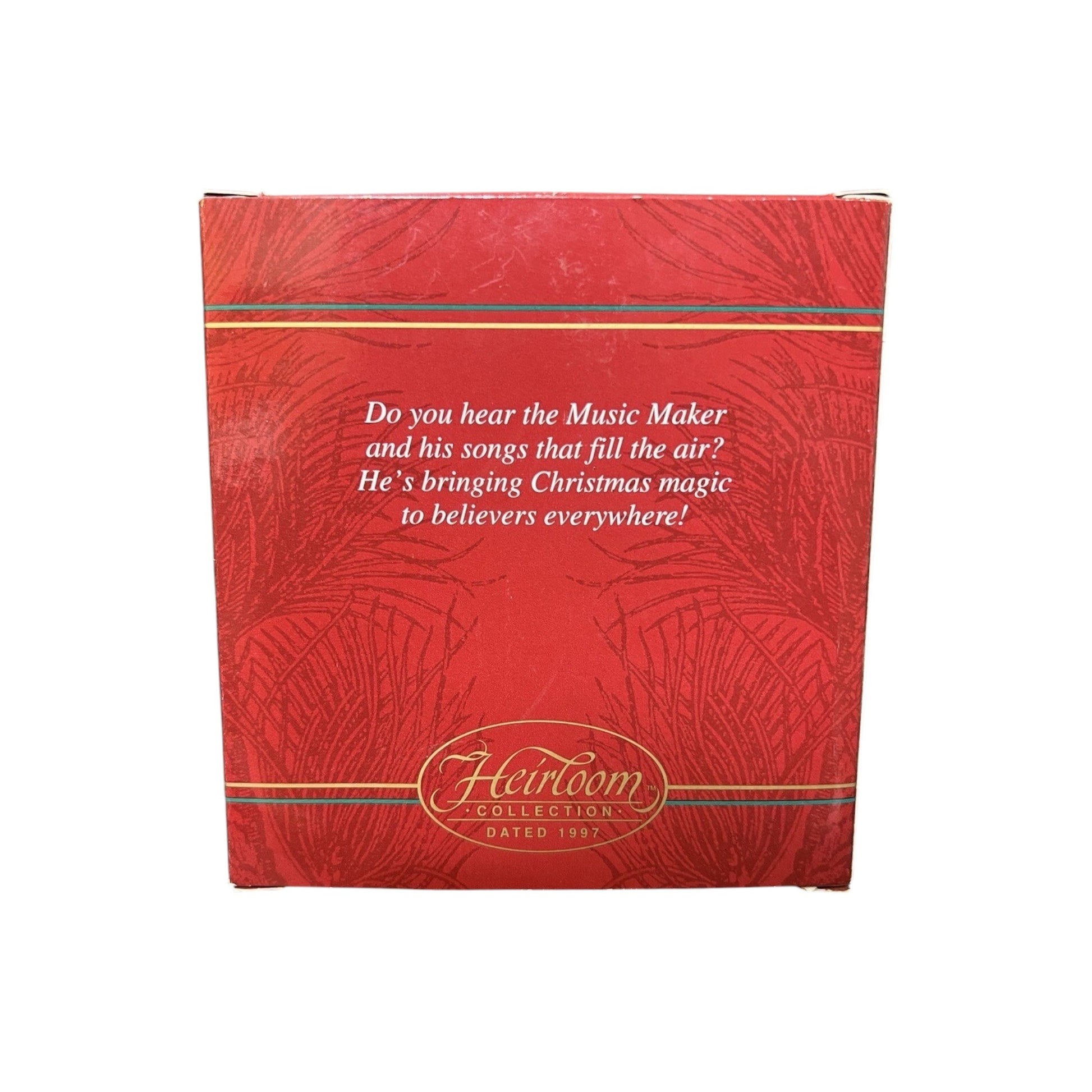1997 Santa's Music Makers Carlton Cards Ornaments (Music) CXOR-001W Image5