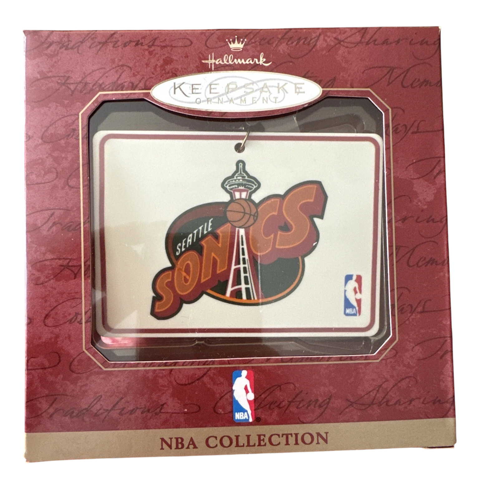1997 Seattle Supersonics Hallmark Ornament (NBA) QSR1295
