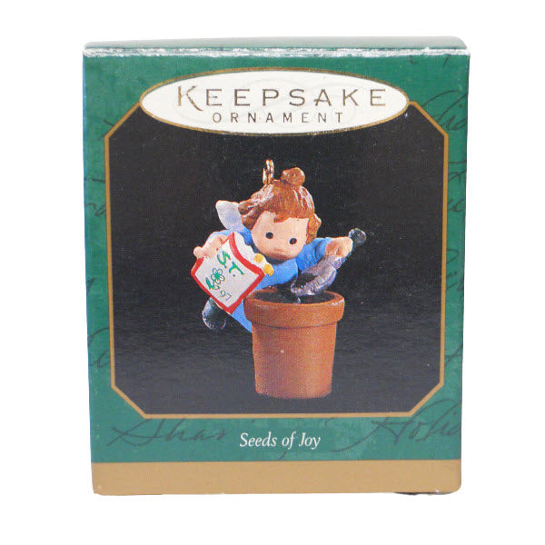 1997 Seeds of Joy Hallmark Ornament (Angel) QXM4242