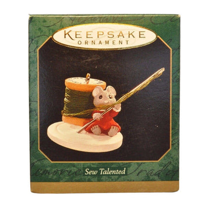 1997 Sew Talented Hallmark Ornament (Six Mice) QXM4195