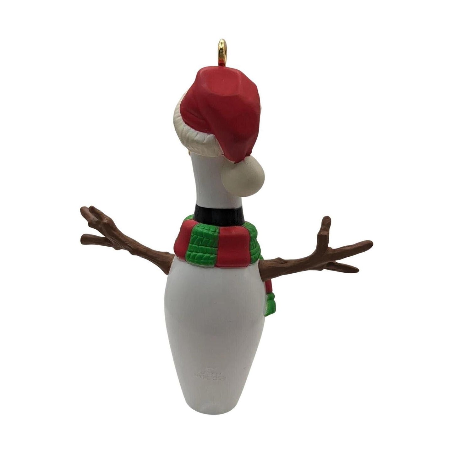 1997 Snow Bowling Hallmark Ornament (Snowman) QX6395 Image5