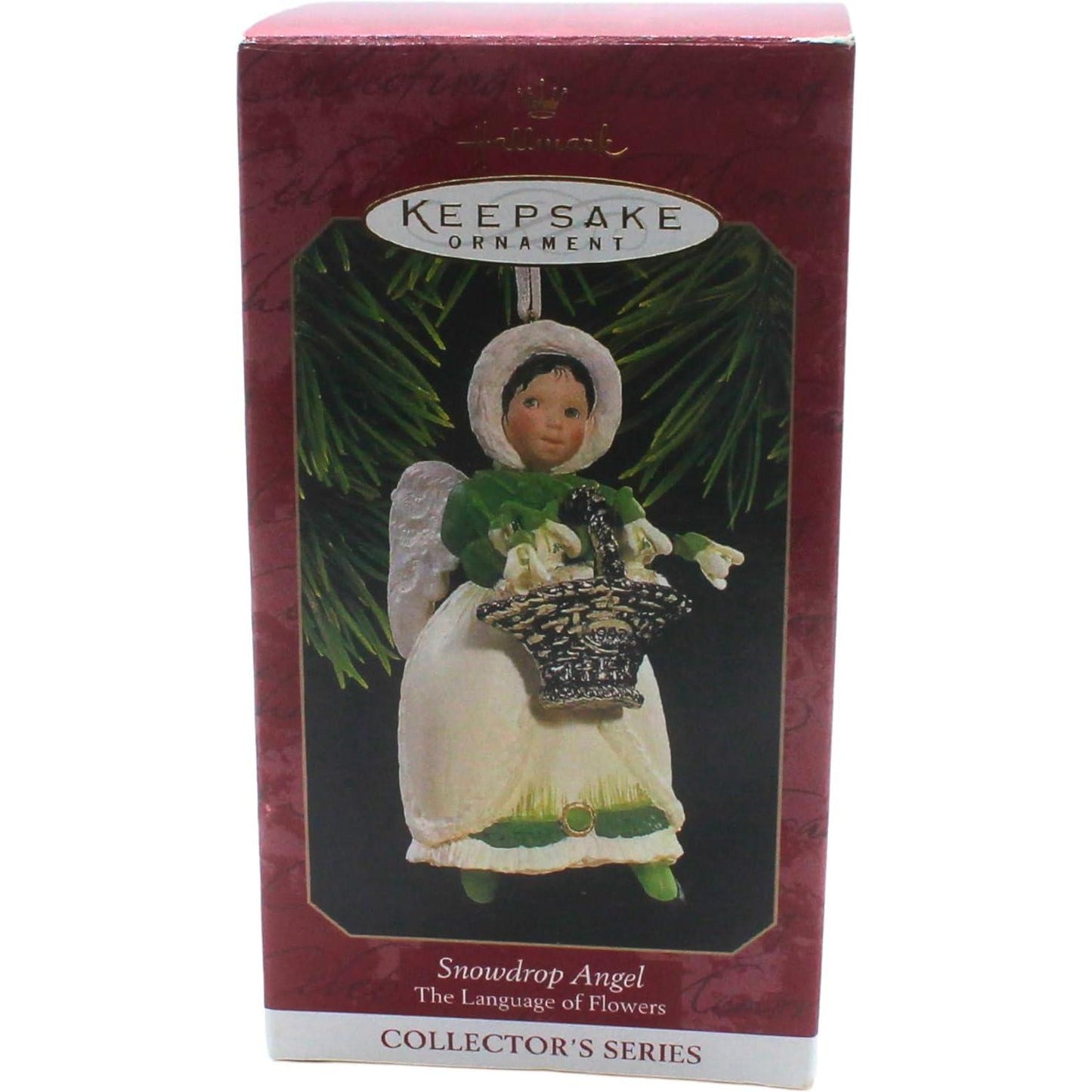 1997 Snowdrop Angel Hallmark Ornament (The Language of Flowers) QX1095
