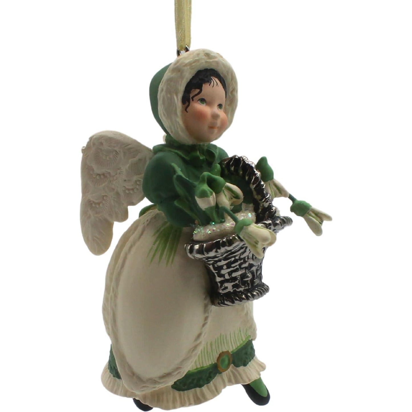 1997 Snowdrop Angel Hallmark Ornament (The Language of Flowers) QX1095
