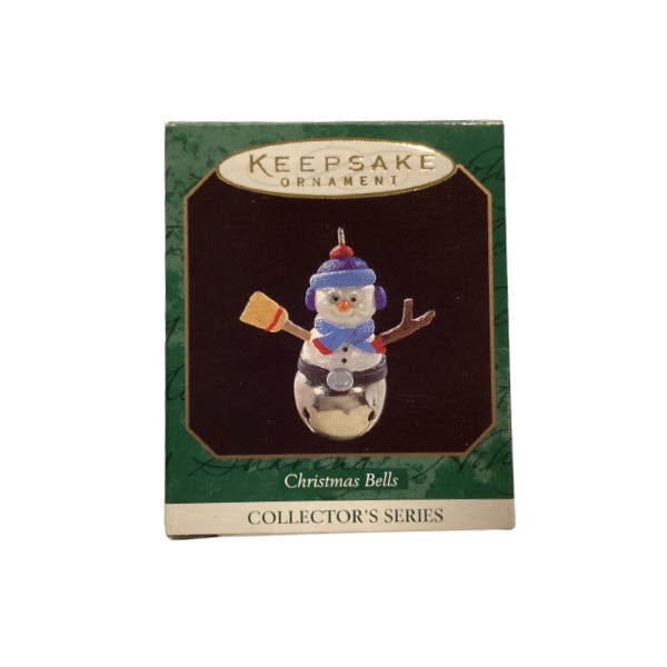 1997 Snowman Hallmark Ornament (Christmas Bell) QXM4162