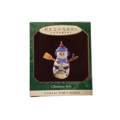 1997 Snowman Hallmark Ornament (Christmas Bell) QXM4162