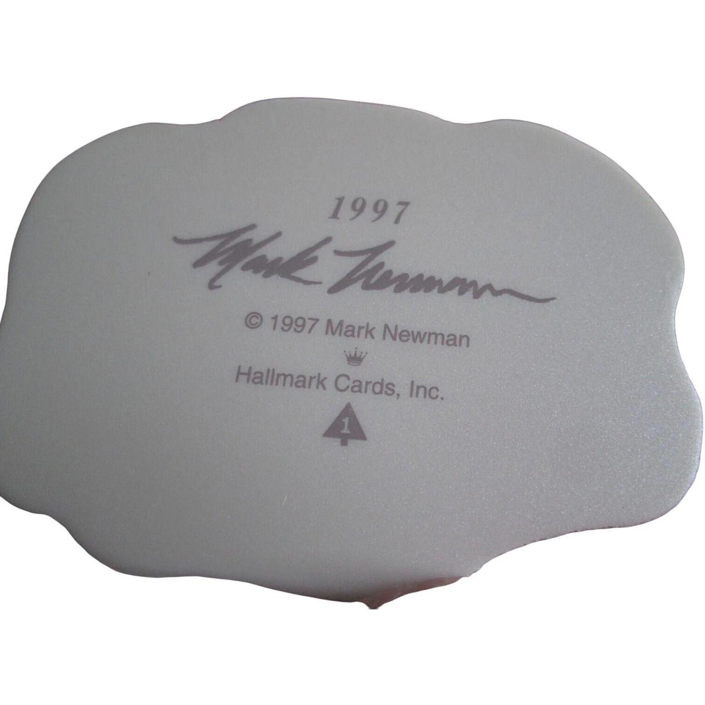 1997 Snowshoe Rabbits in Winter Hallmark Ornament (Majestic Wilderness) QX5694