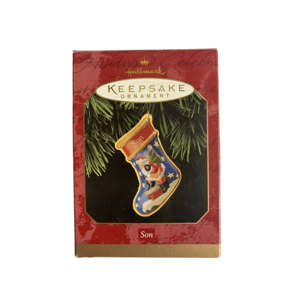 1997 Son Hallmark Ornament (Stocking) QX6605