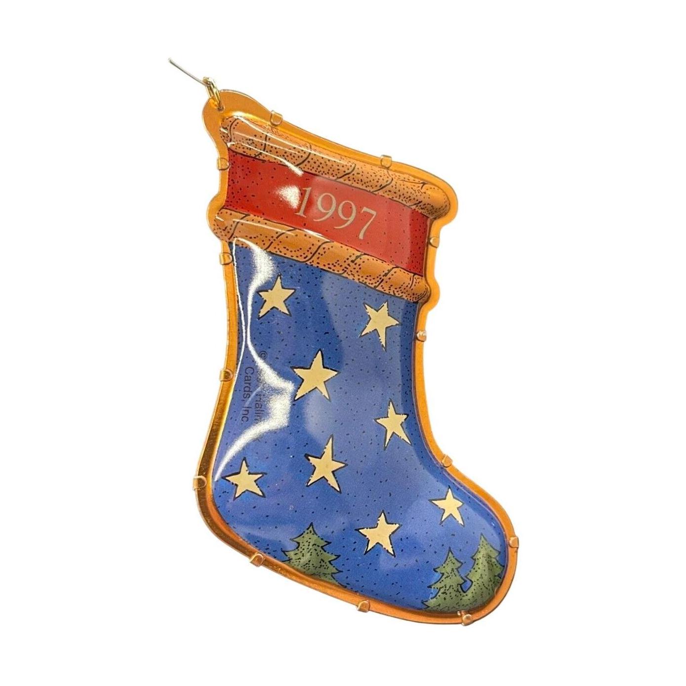 1997 Son Hallmark Ornament (Stocking) QX6605 Image3