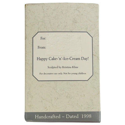 1997 Sweet Birthday Hallmark Ornament (World of Wishes) QEO8473